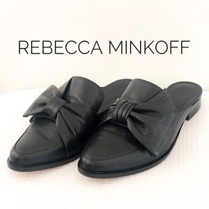 REBECCA MINKOFF Leather Mules